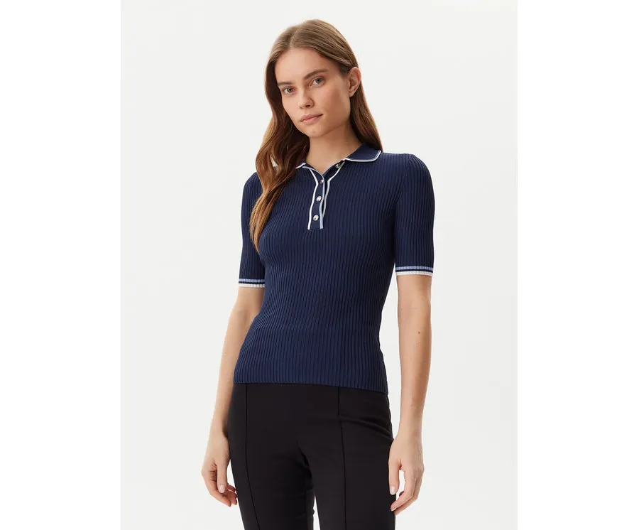 obrazek 1 Guess Sweter W5GR37 Z3L10 Granatowy Regular Fit