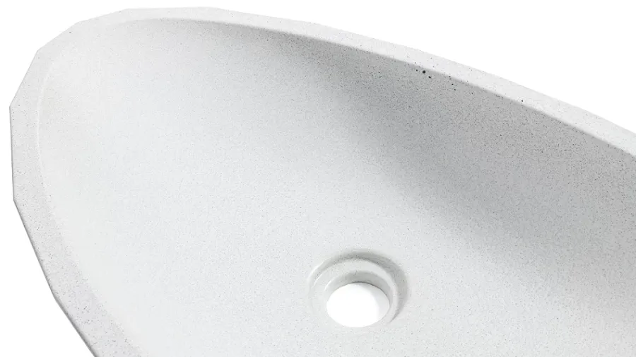 obrazek 4 Luksusowa umywalka 60 cm DIAMOND BASIC – naturalny, bez dekoru, bez lakieru