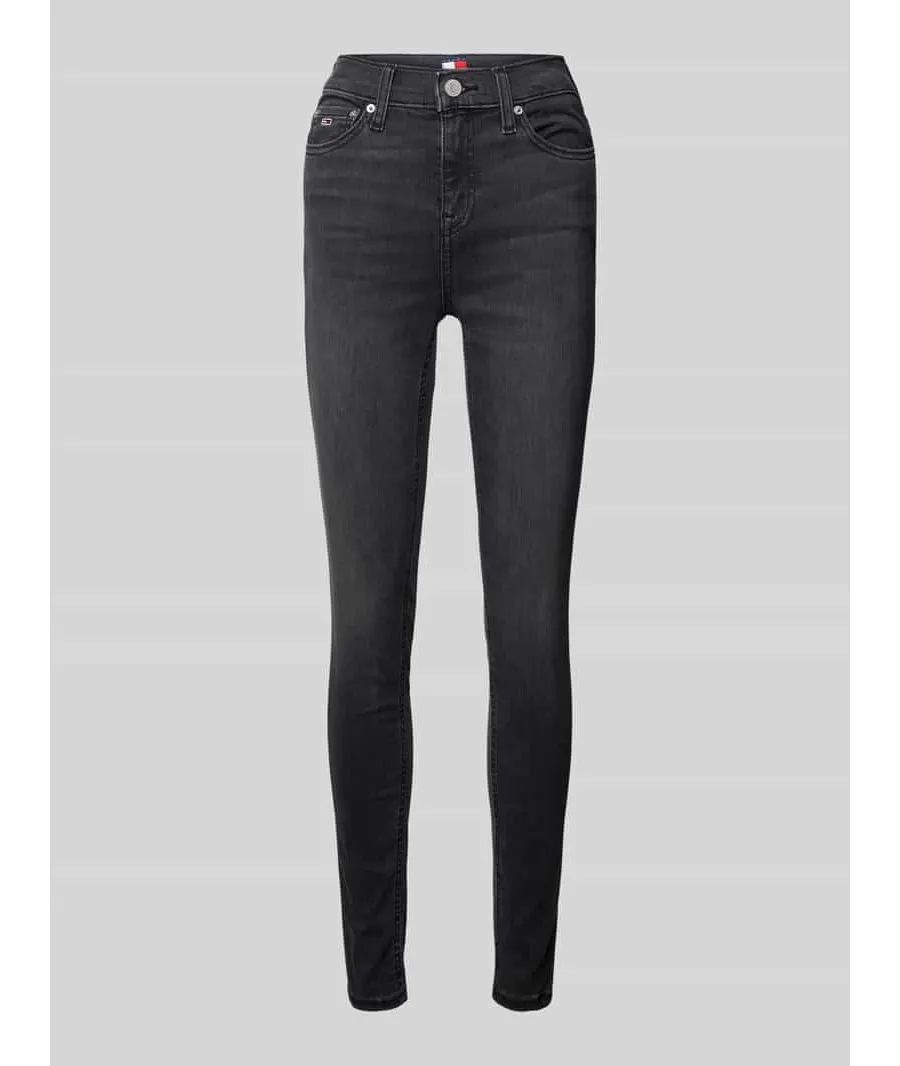 obrazek 1 Tommy Jeans Jeansy Nora DW0DW19550 Szary Skinny Fit