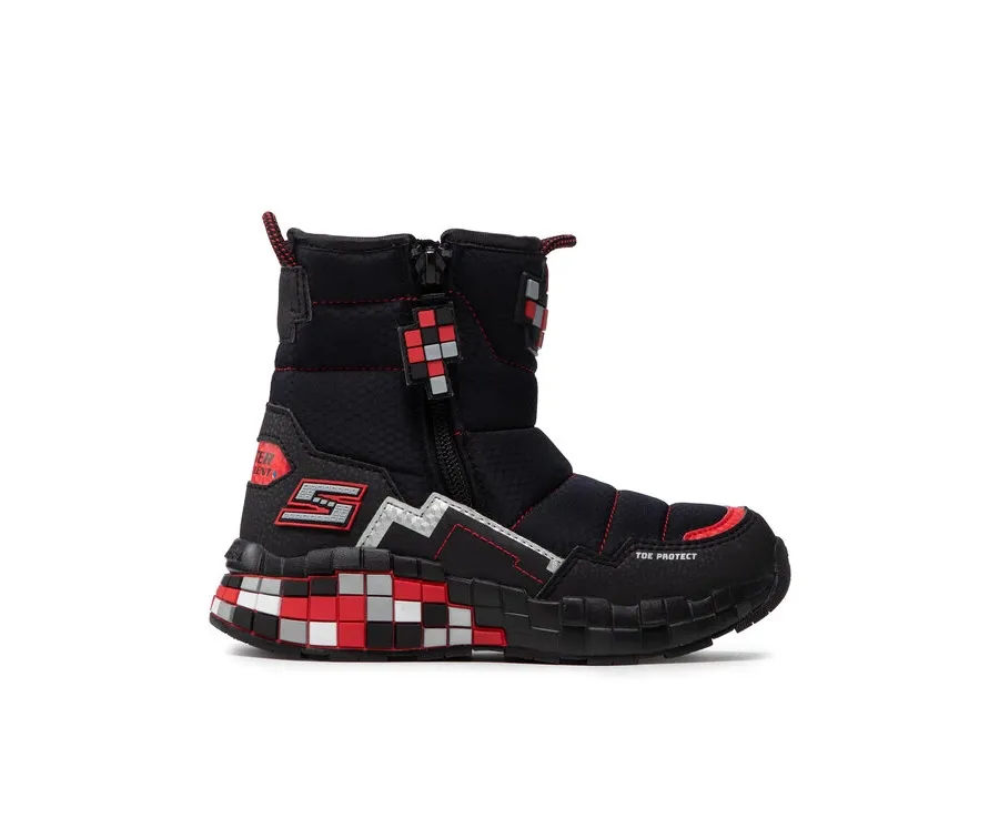 obrazek 1 Skechers Śniegowce Cuboforce 402198L/BKRD Czarny