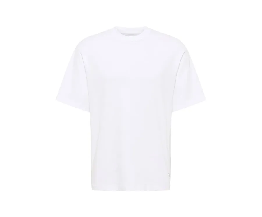 obrazek 1 Mustang T-Shirt Akron 1016499 Biały Relaxed Fit