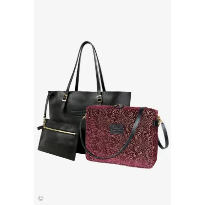 Zdjęcie Luksusowa shopperka z dwiema dodatkowymi torebkami - Terrida