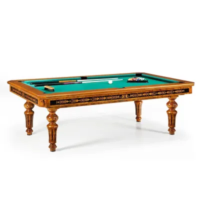 Zdjęcie Amerykański pool stół w stylu biedermeier - made in Italy