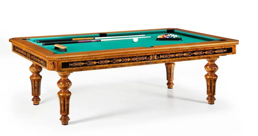 obrazek 1 Amerykański pool stół w stylu biedermeier - made in Italy