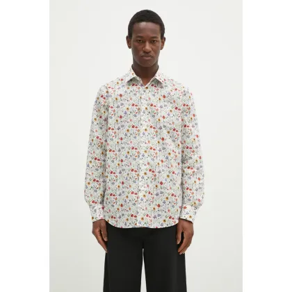 Zdjęcie Paul Smith koszula bawełniana męska kolor biały regular z kołnierzykiem klasycznym M1R-800P-P02562