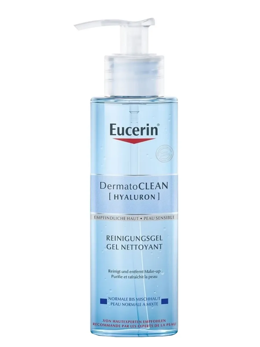obrazek 1 Eucerin Dermatoclean Hyaluron Żel oczyszczający do twarzy 200 ml