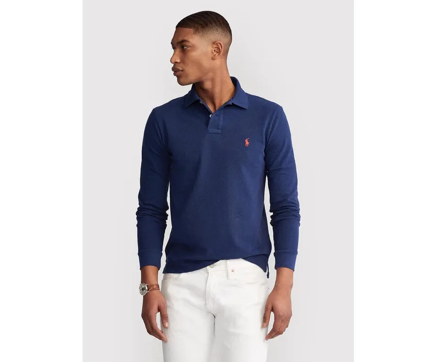 obrazek 1 Polo Ralph Lauren Polo 710681126038 Granatowy Slim Fit