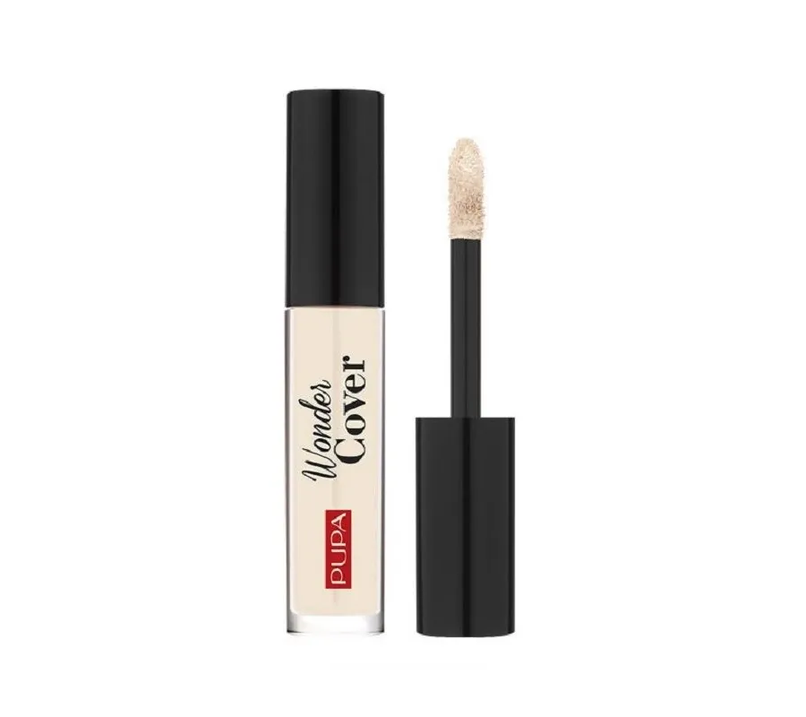 obrazek 1 Pupa Wonder Cover Full Coverage Korektor do twarzy, 001 Porcelain Porcelain 4.12 ml