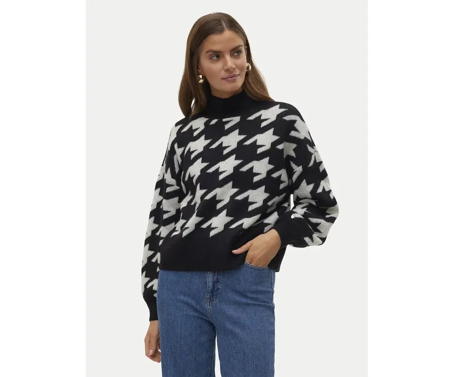 obrazek 1 Vero Moda Golf Mira 10311089 Czarny Regular Fit