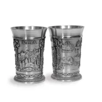 Picture A unique set of 2 vodka glasses as a gift
