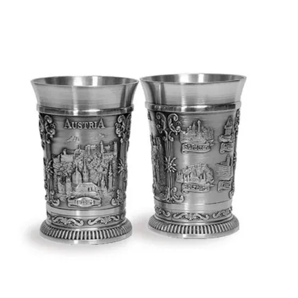 Zdjęcie Wyjątkowy komplet 2 kieliszków do wódki na prezent