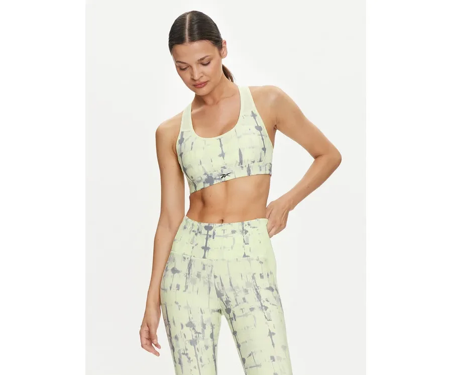 obrazek 1 Reebok Biustonosz sportowy Lux Perform Racer Bra-ADP 100037396 Zielony