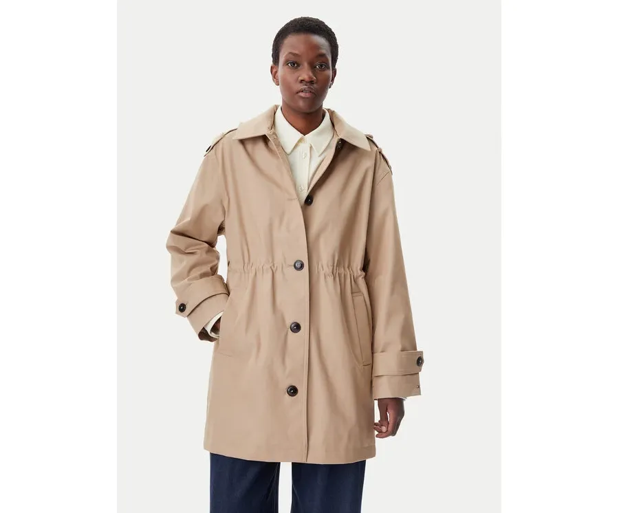 obrazek 1 Tommy Hilfiger Parka Essential WW0WW43742 Beżowy Regular Fit