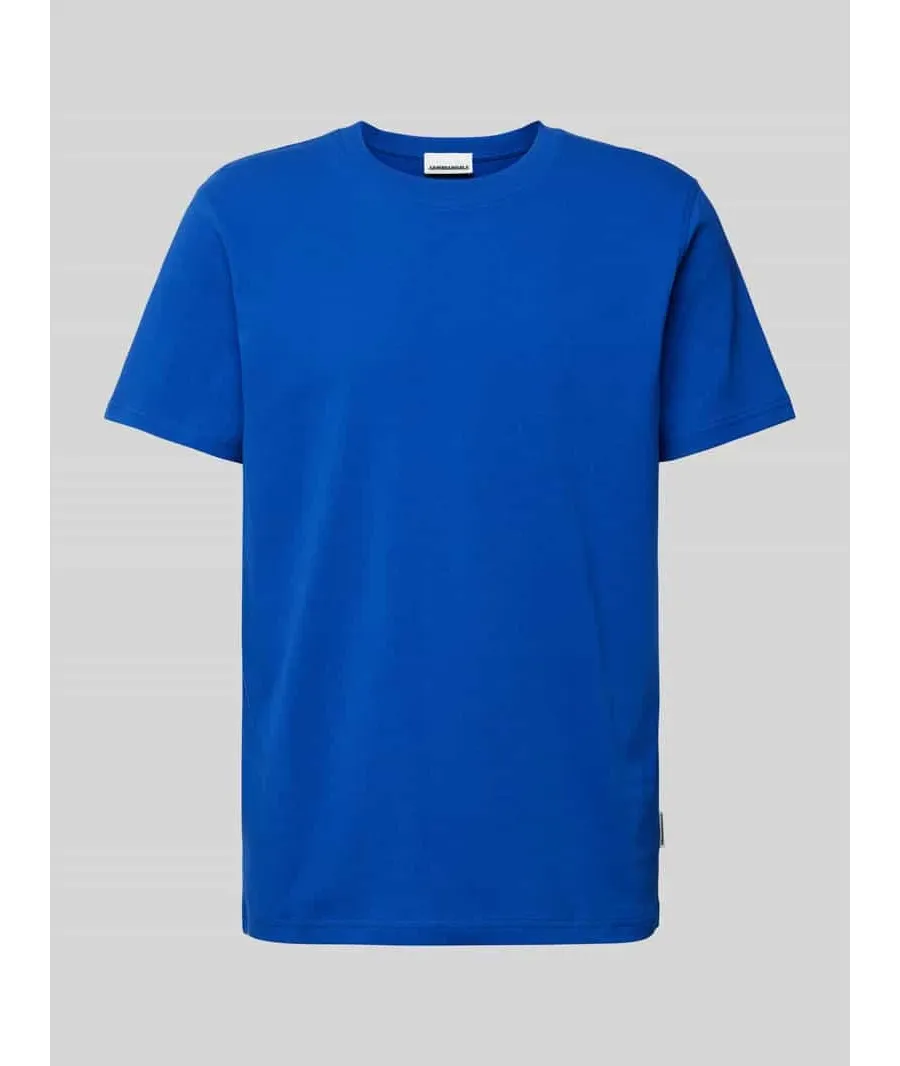 obrazek 1 T-shirt z prążkowanym, okrągłym dekoltem model ‘MAARKOS’