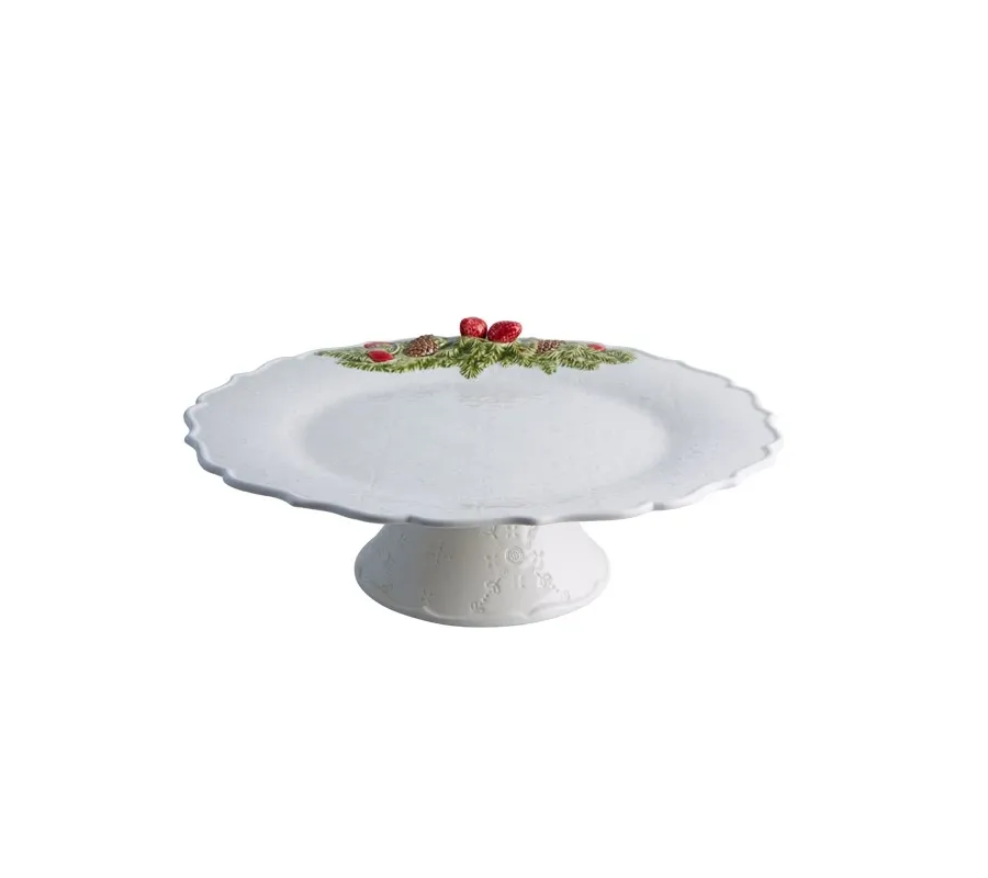 obrazek 1 Oryginalny stojak ceramiczny na ciasto - Bordallo Pinheiro
