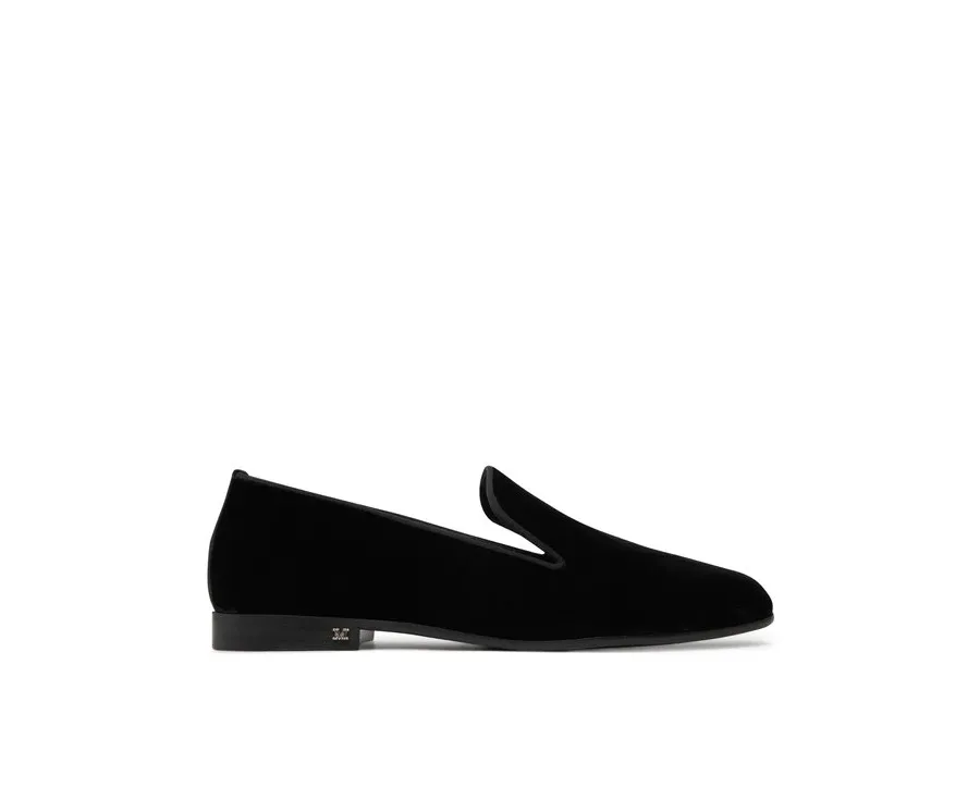obrazek 1 Max Mara Lordsy VELVETSLIPPER 2424526272600 Czarny