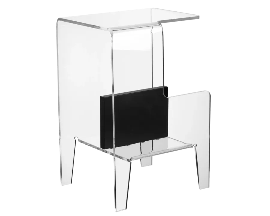 obrazek 5 Minimalistyczny w formie stolik nocny z pleksi