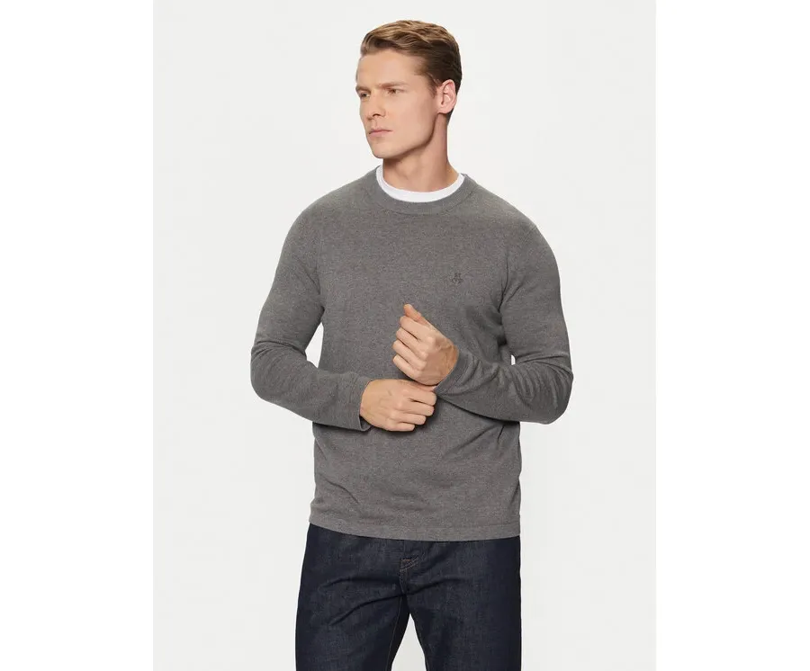 obrazek 1 Marc O'Polo Sweter 428 5135 60366 Szary Regular Fit