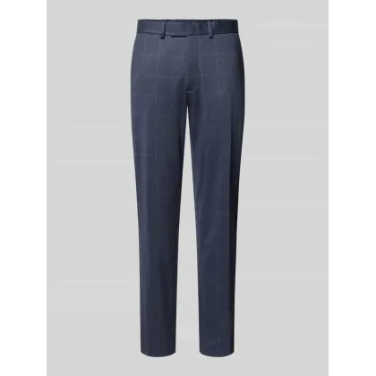 Zdjęcie Spodnie do garnituru o kroju slim fit z kieszeniami z tyłu