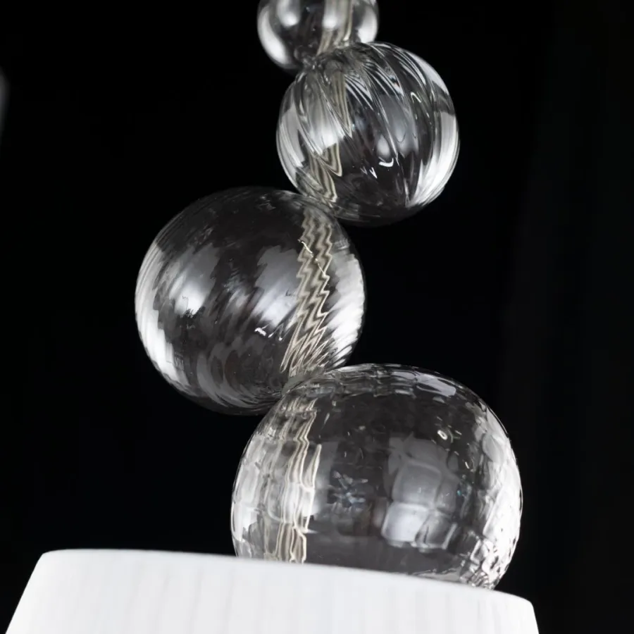 obrazek 8 Ekskluzywna szklana lampa wisząca - szkło murano prosto z Włoch