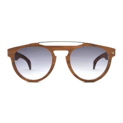 Zdjęcie Oryginalne włoskie okulary - drewno i metal - Legno Light