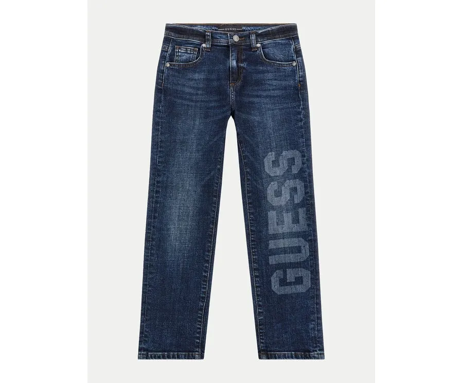 obrazek 1 Guess Jeansy L4YA09 D52Z0 Granatowy Relaxed Fit