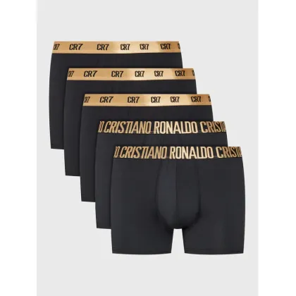 Zdjęcie Cristiano Ronaldo CR7 Komplet 5 par bokserek Basic 8123-49 Czarny