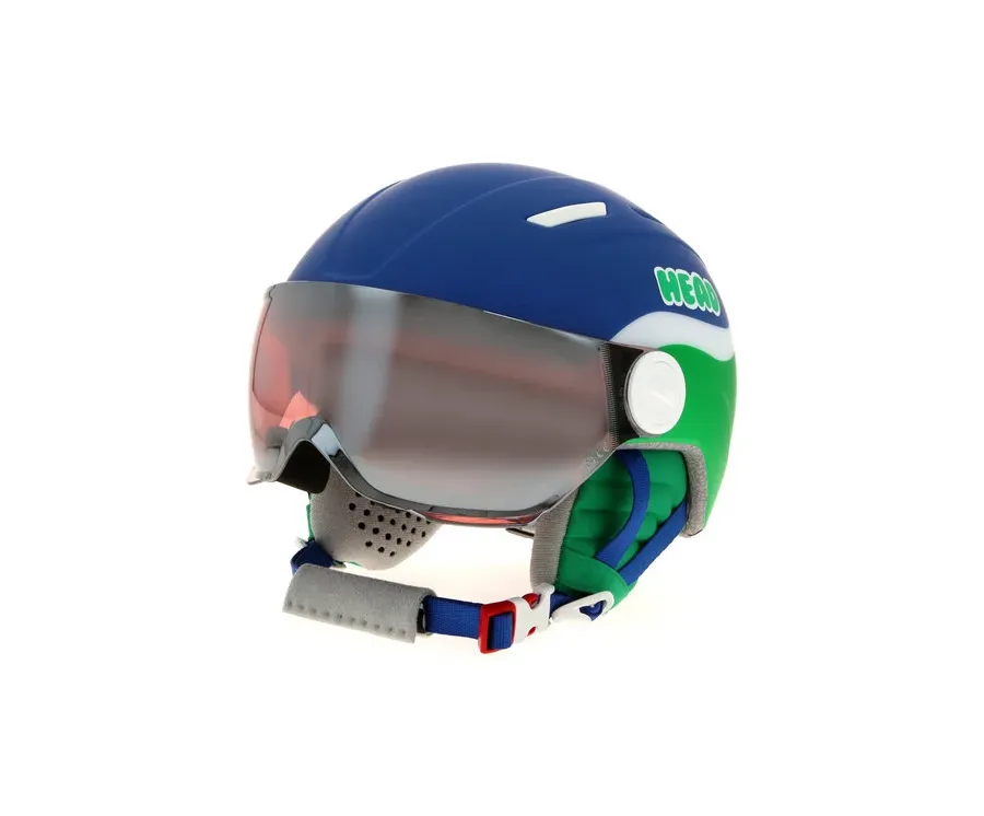 obrazek 1 Head Kask narciarski Mojo Visor Blue/Green 328234 Niebieski