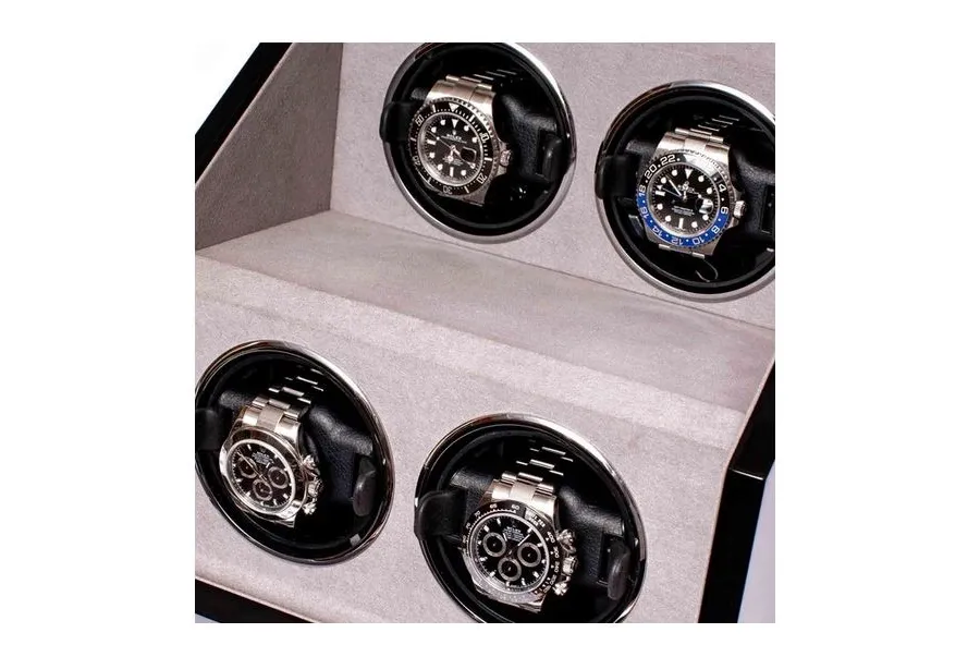 obrazek 4 Rotomat Perpetua Quad Ebony na cztery zegarki