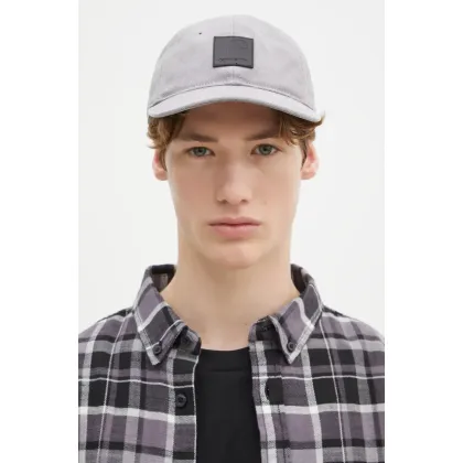 Zdjęcie Carhartt WIP czapka z daszkiem Canvas Cap kolor szary gładka I034347.2OZXX