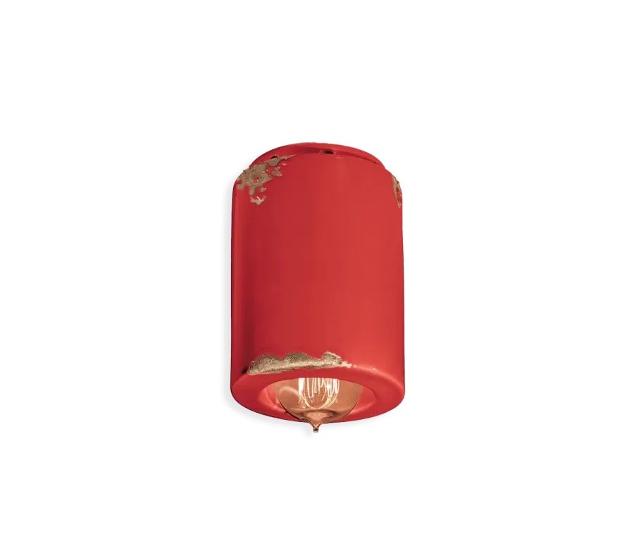 obrazek 7 Stylowa lampa sufitowa-plafoniera w stylu vintage z Włoch