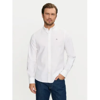 Zdjęcie Gant Koszula 3000202 Biały Slim Fit