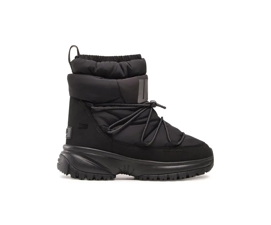 obrazek 1 Ugg Śniegowce W Yose Ruffer Mid 1131978 Czarny
