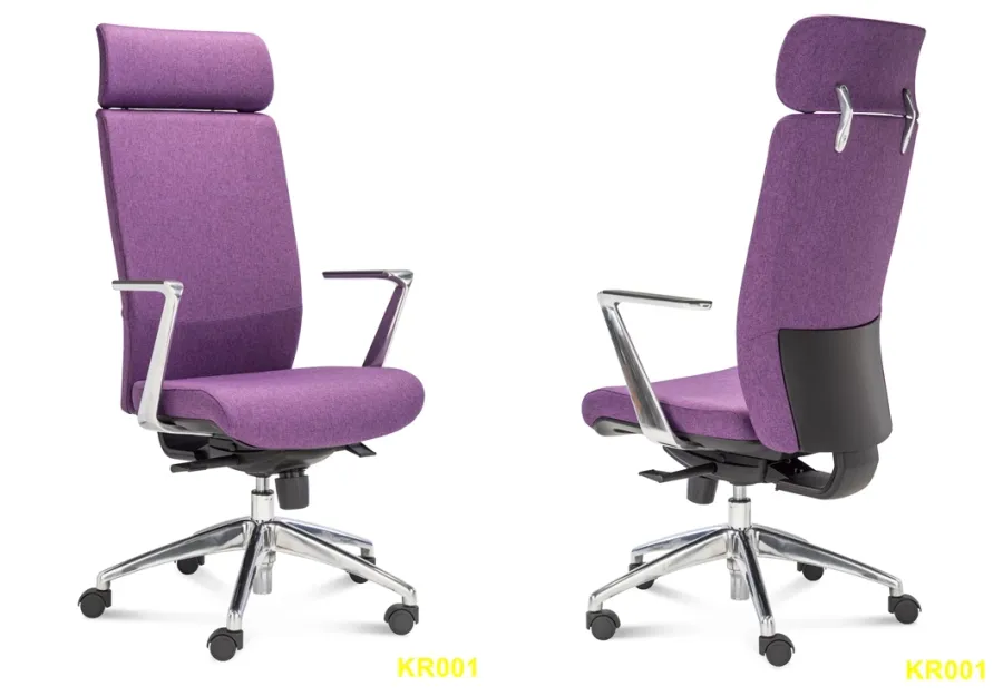 obrazek 2 Ergonomiczny fotel biurowy - skóra i eko skóra