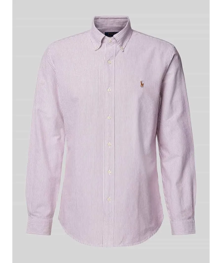 obrazek 1 Koszula casualowa o kroju custom fit z kołnierzykiem typu button down