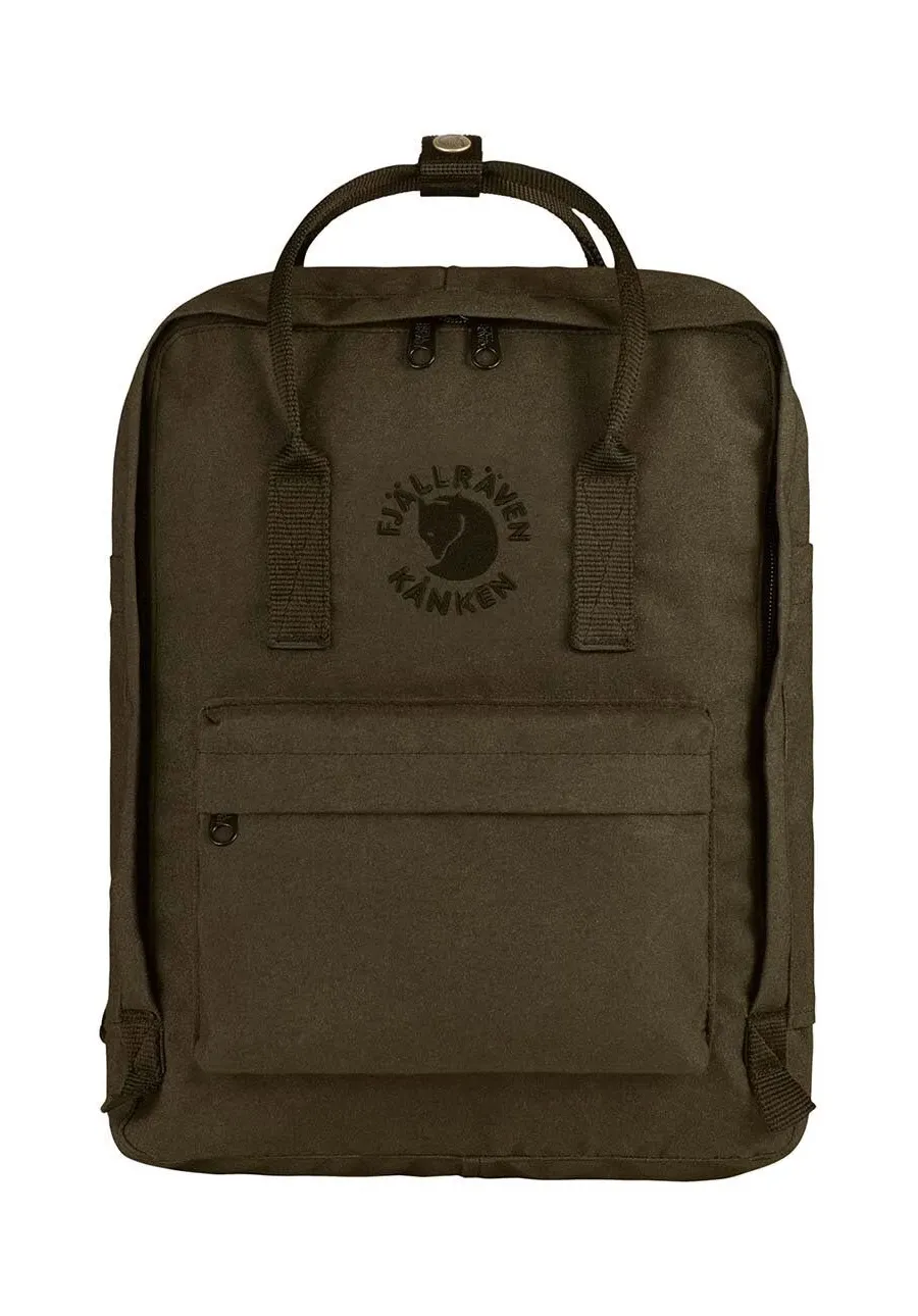 obrazek 1 Fjallraven plecak Re-Kanken kolor zielony duży gładki