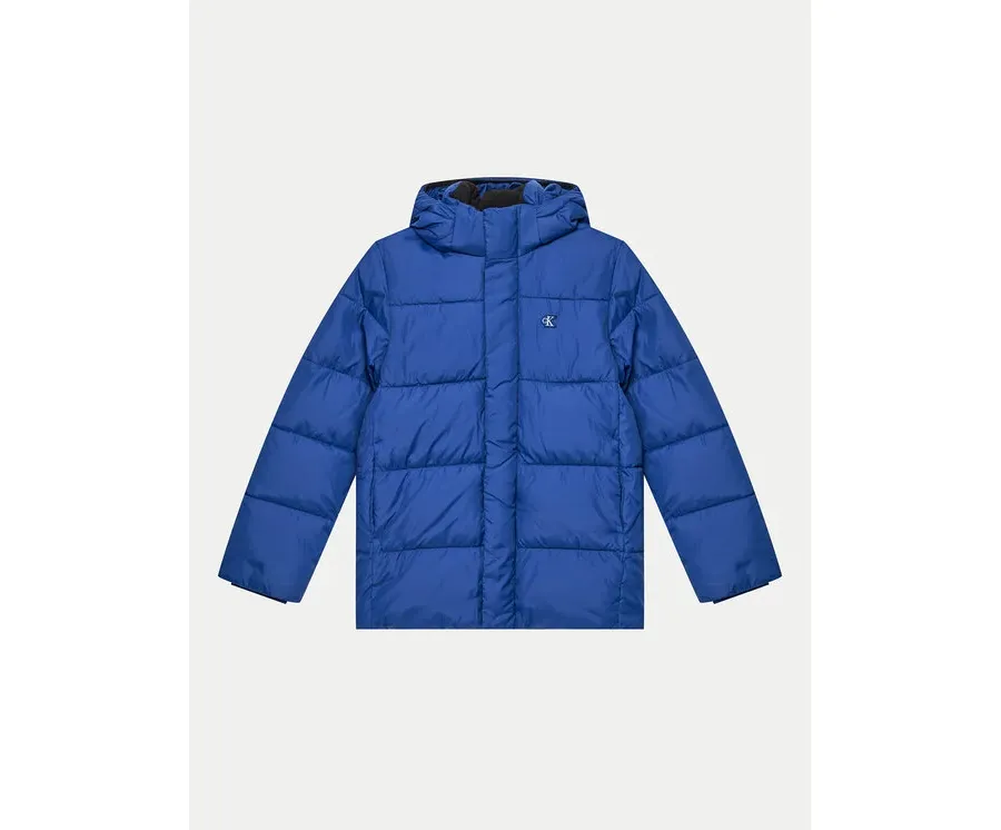 obrazek 1 Calvin Klein Jeans Kurtka zimowa Essential IB0IB01276 Niebieski Regular Fit