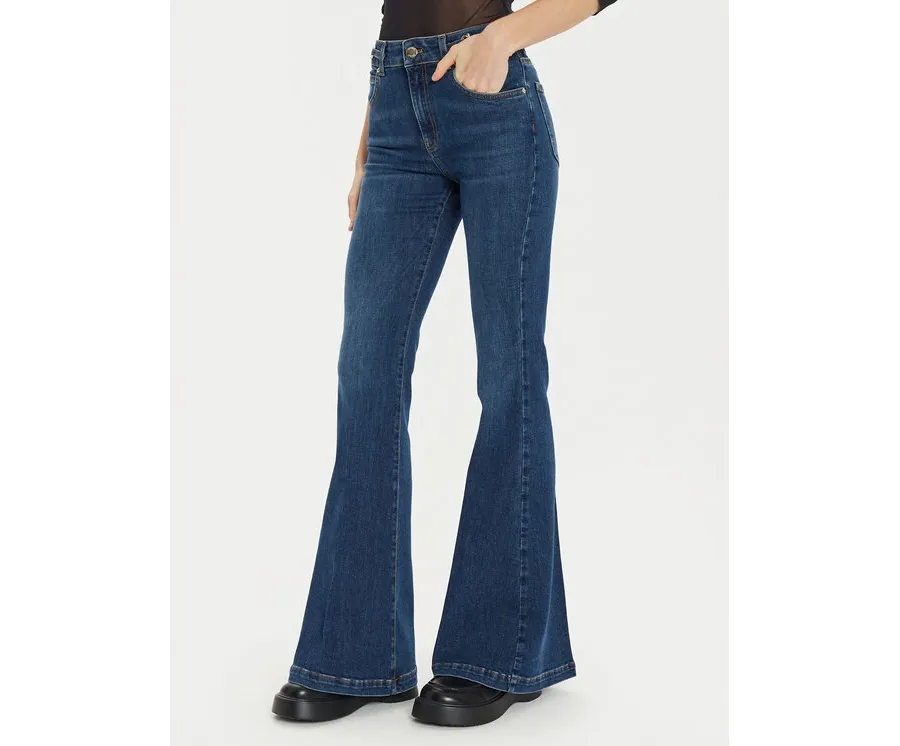 obrazek 1 ViCOLO Jeansy DS0008 Granatowy Regular Fit
