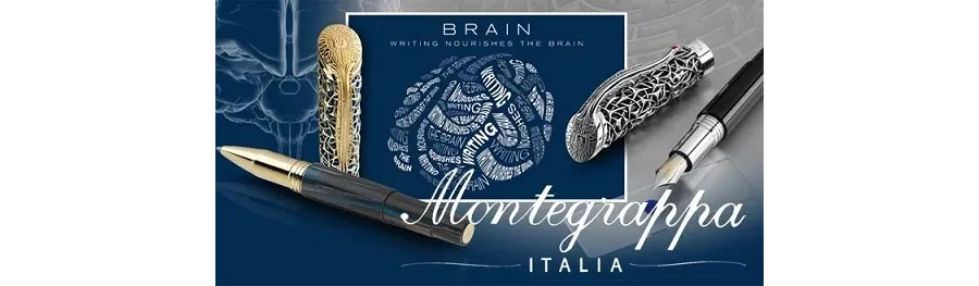 obrazek 4 Luksusowe Pióro Wieczne Srebro Brain Montegrappa