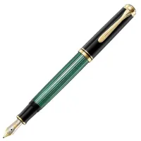 Picture Exclusive Pelikan Souverän 400 Black Green fountain pen
