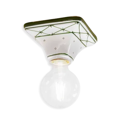 Zdjęcie Stylowa mała lampa sufitowa-plafoniera Trieste z Włoch