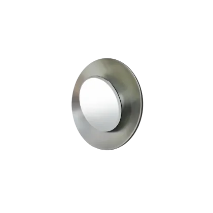 Picture Exclusive aluminum-colored mirror - Gdańsk