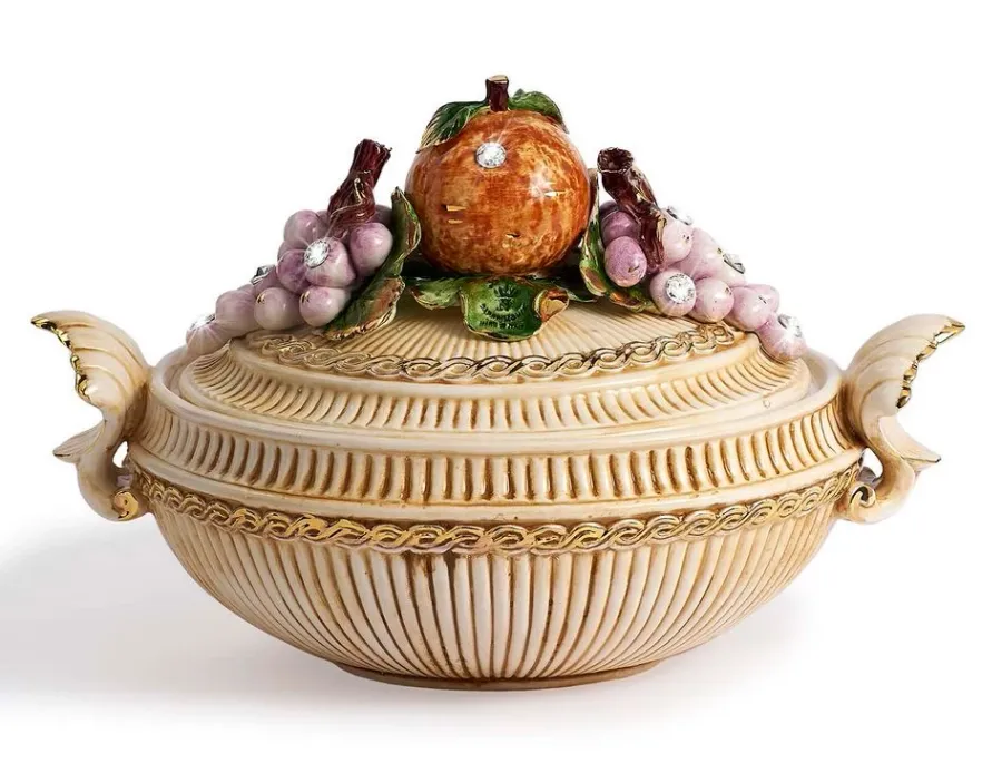 obrazek 1 Włoska ceramiczna misa na sałatkę do jadalni