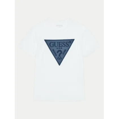 Zdjęcie Guess T-Shirt L5RI14 K8HM4 Biały Regular Fit