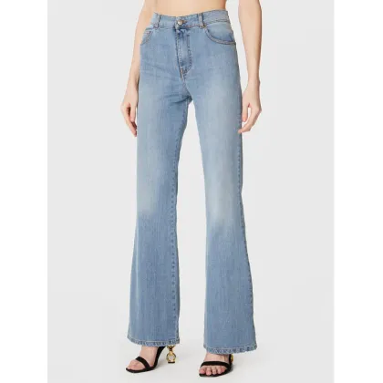 Zdjęcie TWINSET Jeansy 231TP2588 Niebieski Flared Leg