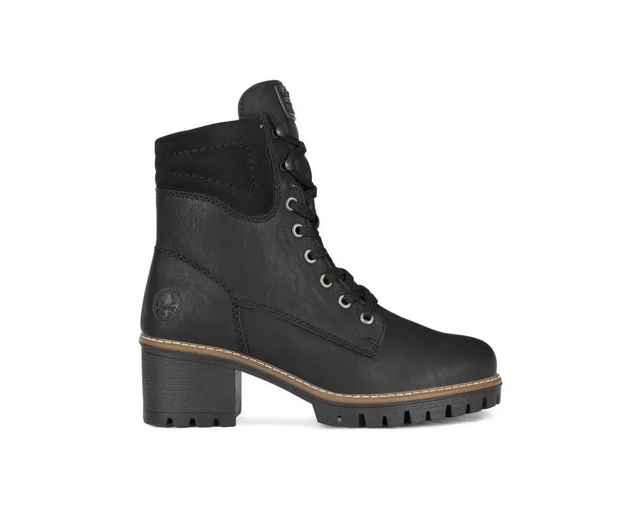 obrazek 1 Rieker Botki Y8610-00 Czarny