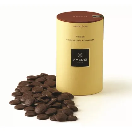 Zdjęcie Czekoladowe przekąski - draże Gocce cioccolato fondente z Włoch, 250g