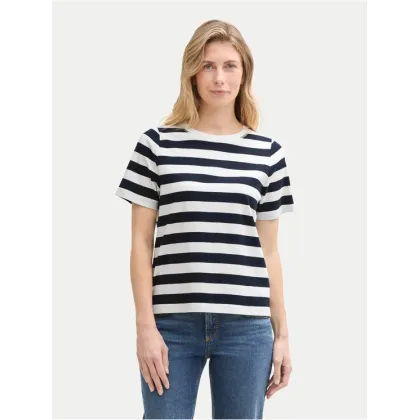 Zdjęcie Tom Tailor Bluzka 1045964 Granatowy Regular Fit