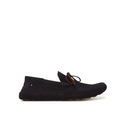 Zdjęcie Tommy Hilfiger Mokasyny Hilfiger Folded Suede Driver FM0FM05385 Granatowy