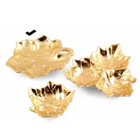 Picture A tasteful gold leaf decoration made of Italian ceramics - Bruno Costenaro